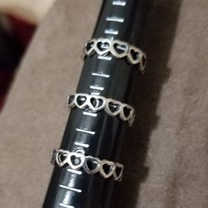 Sizes 4 James Avery TINY HEARTS Ring